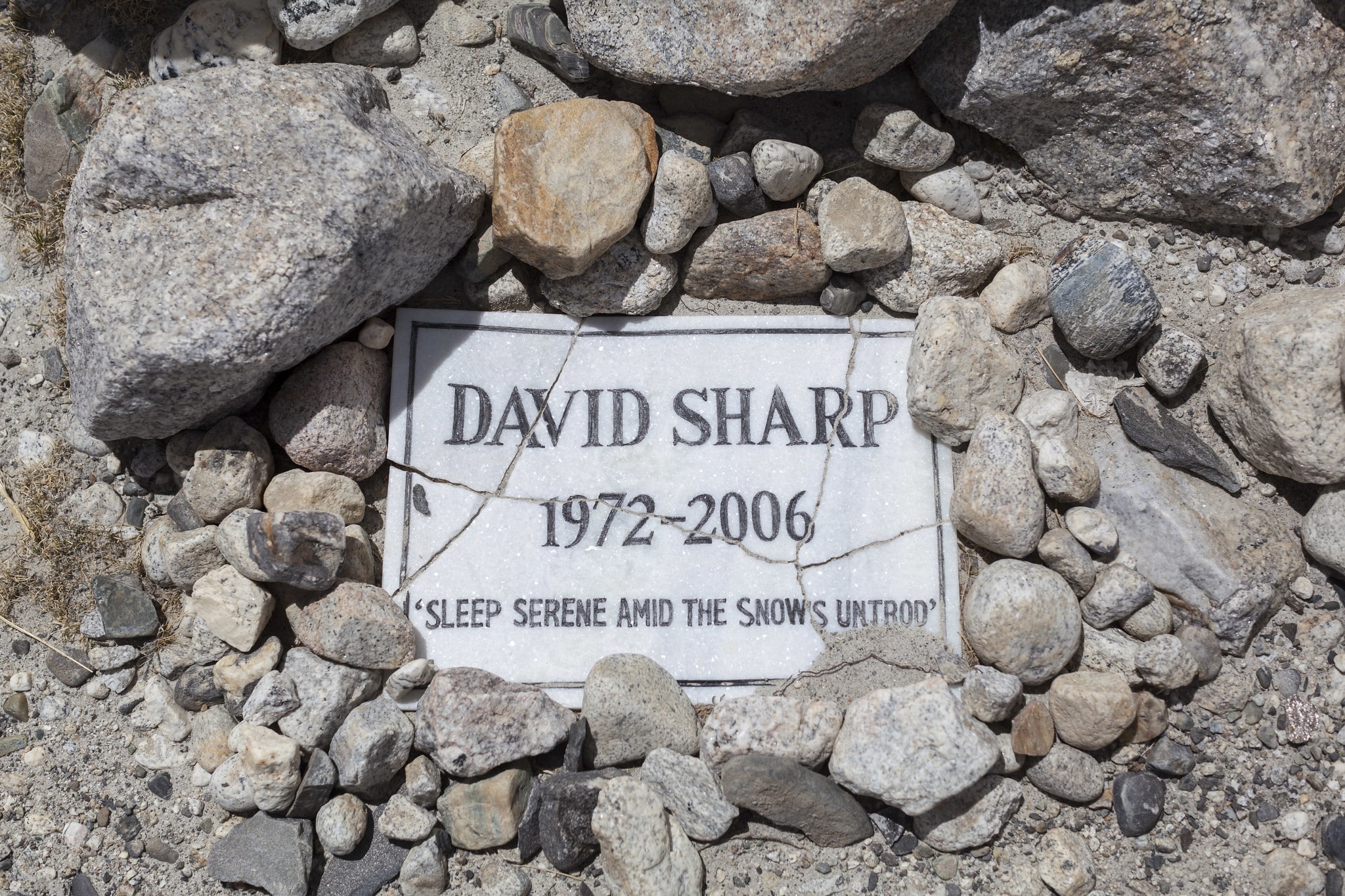 David Sharpe Memorial Site Burial