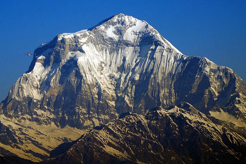 7th highest mountain in the world - Dhaulagiri