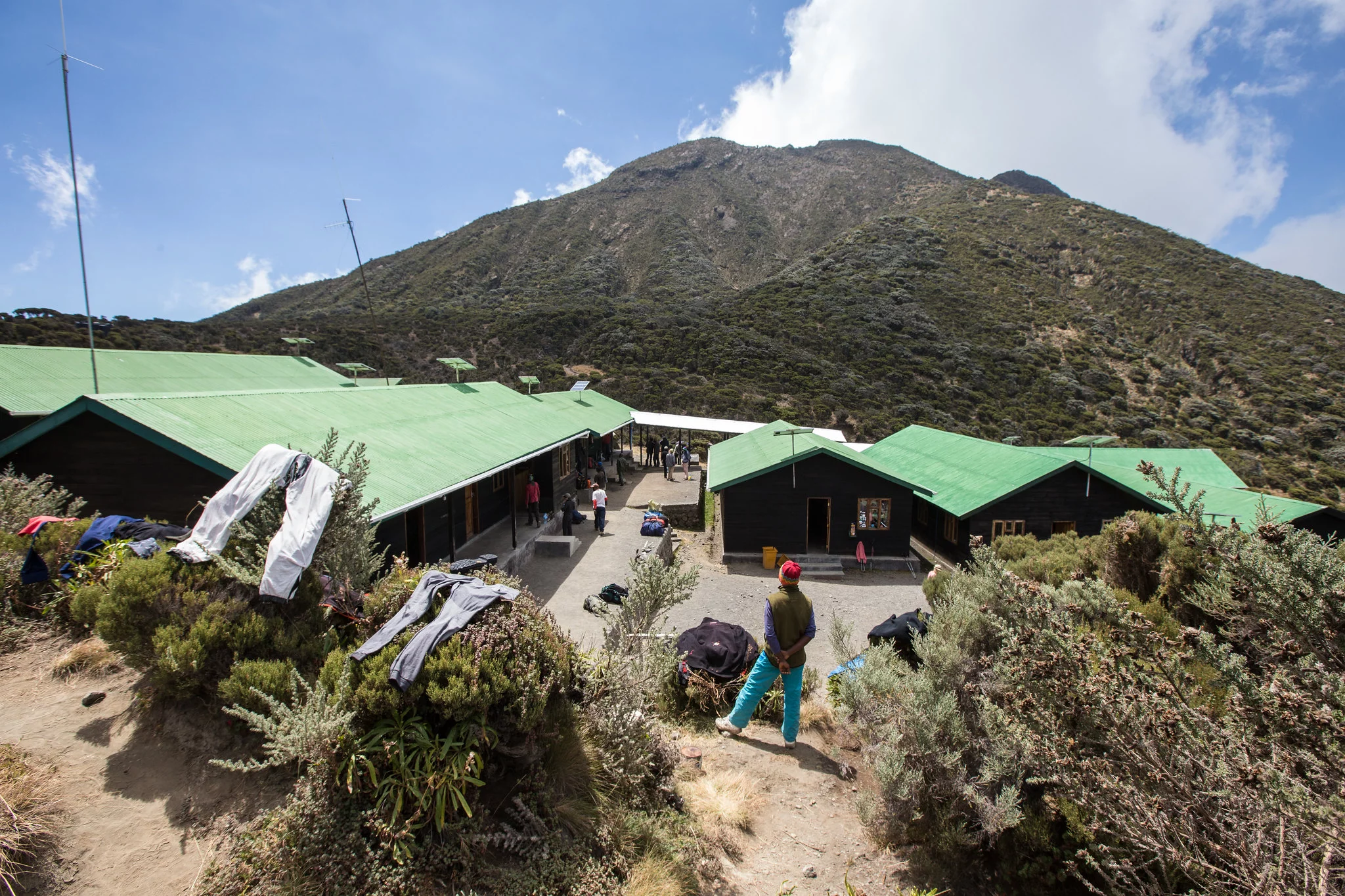 Saddle huts camp