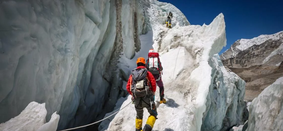 Khumbu Ice Fall Climbing