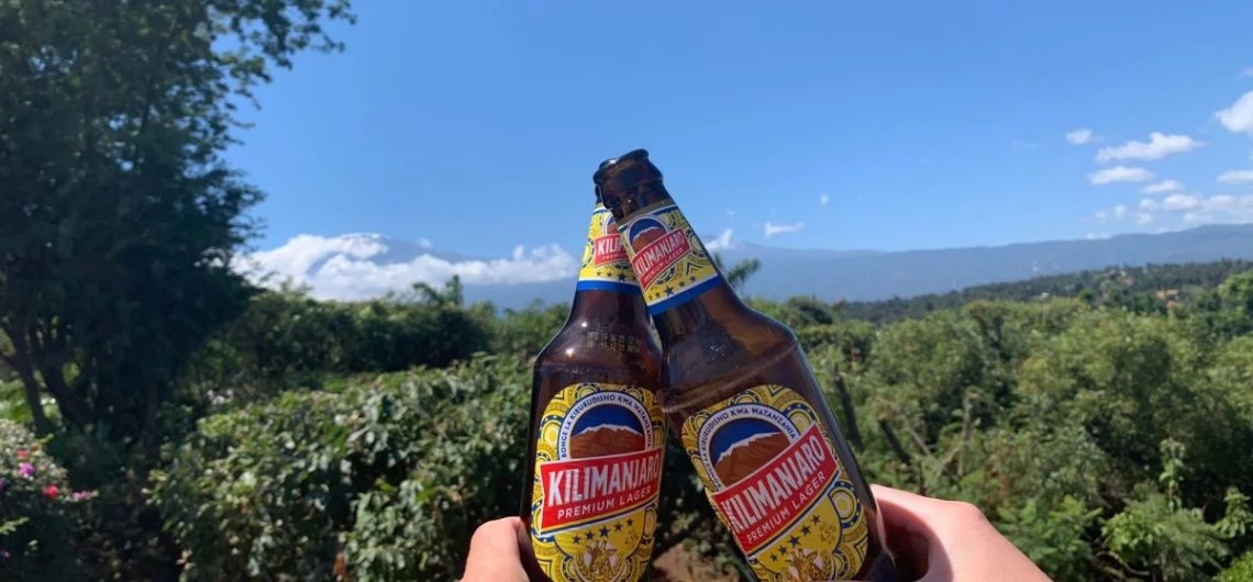 Kilimanjaro mountain beer
