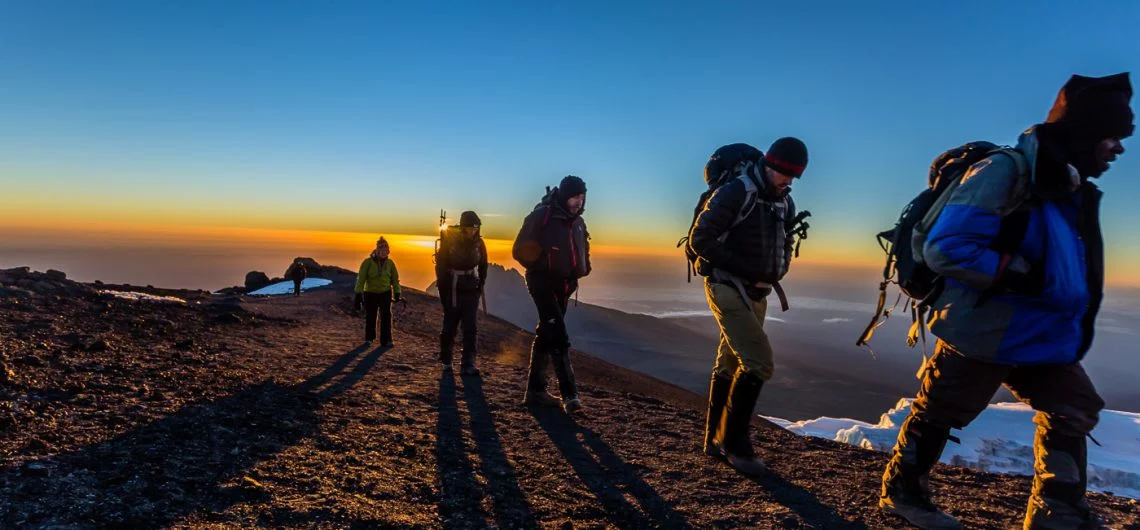 Kilimanjaro summit night