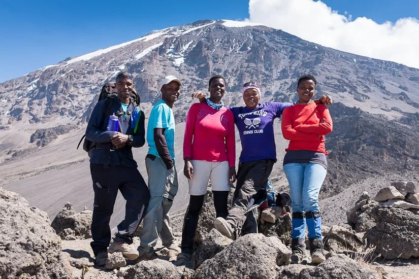 Kilimanjaro female guides