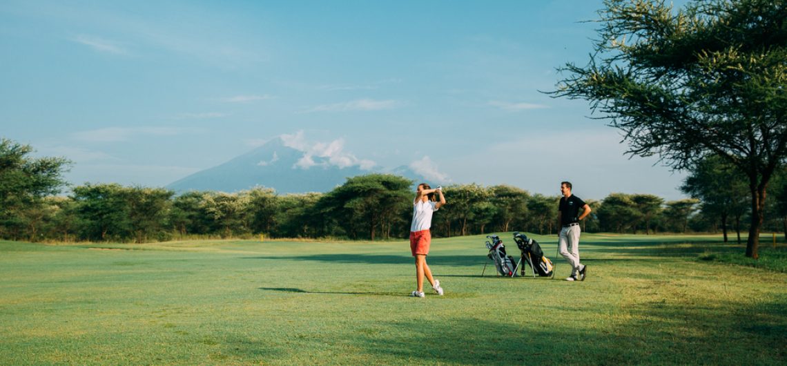 Kiligolf, golfing with a view of Mount Kilimanjaro