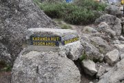 karanga hut sign