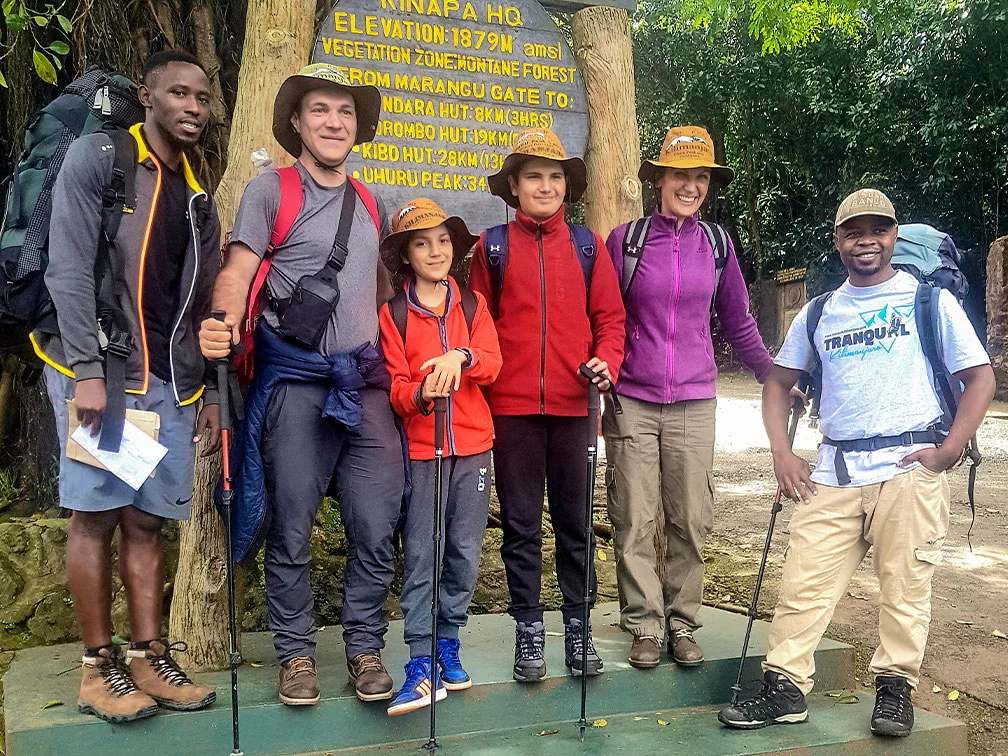 Kilimanjaro day hikes for the family