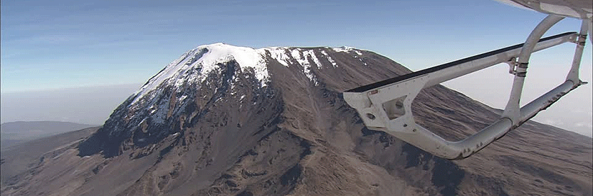 Mount Kilimanjaro flight tour