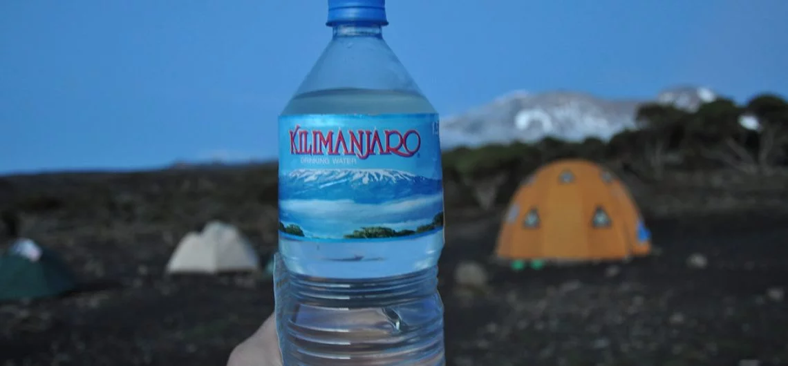 Kilimanjaro drinking water