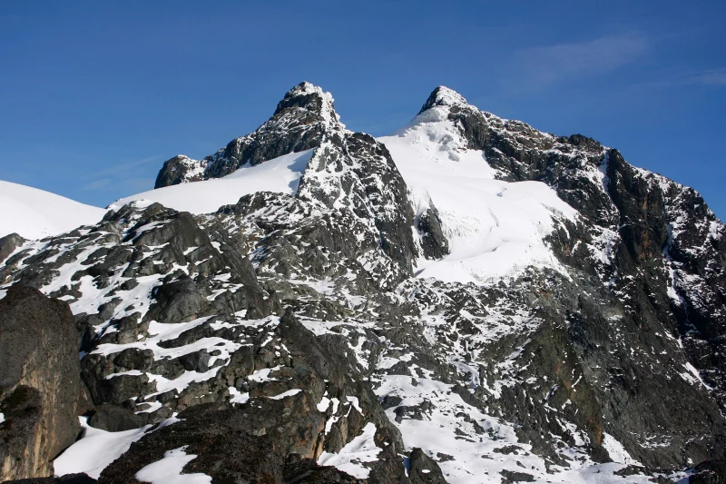 Mount Stanley third highest mountain in Africa