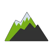 Mountain climbing Icon