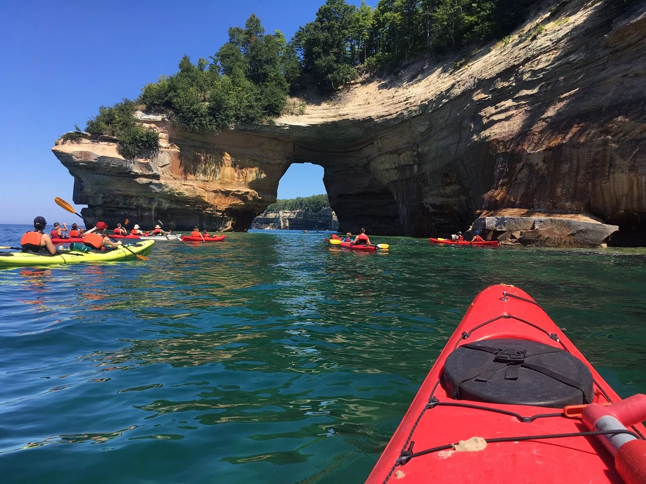 Pictured Rocks hike