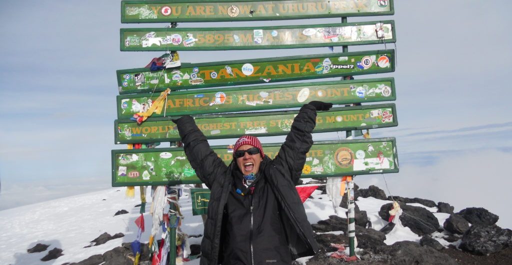 Wendy Chioji , Mount kilimanjaro